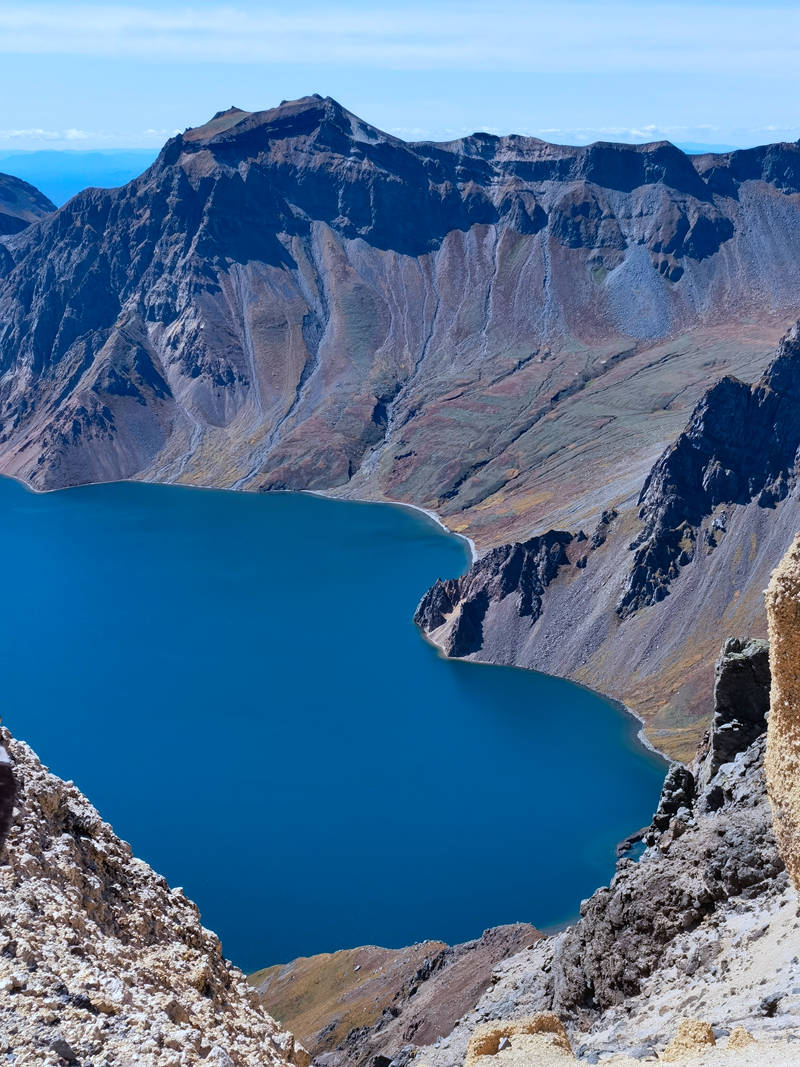 長白山天池美景。（資料照片）人民網李洋攝