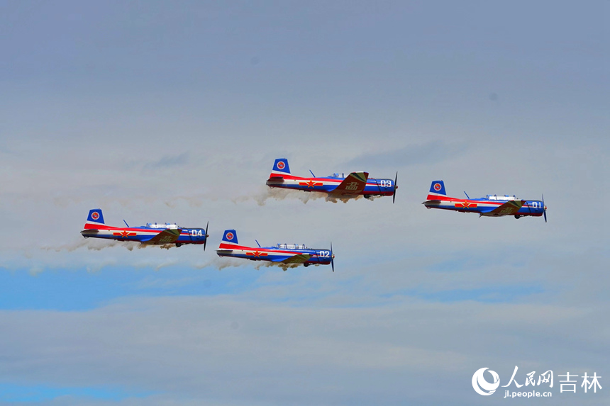 8月26日，“2022年空軍航空開放活動·長春航空展”正式開幕。人民網 李洋 攝