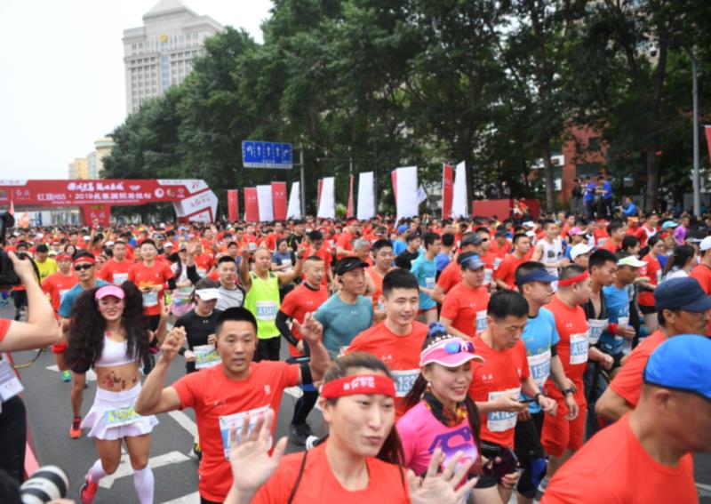 長春馬拉松。