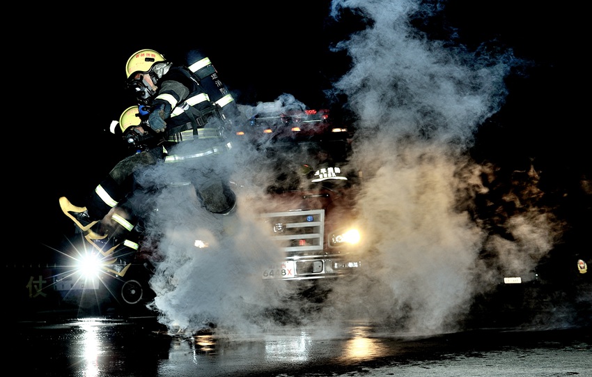 《消防英雄》。宋正玉 攝