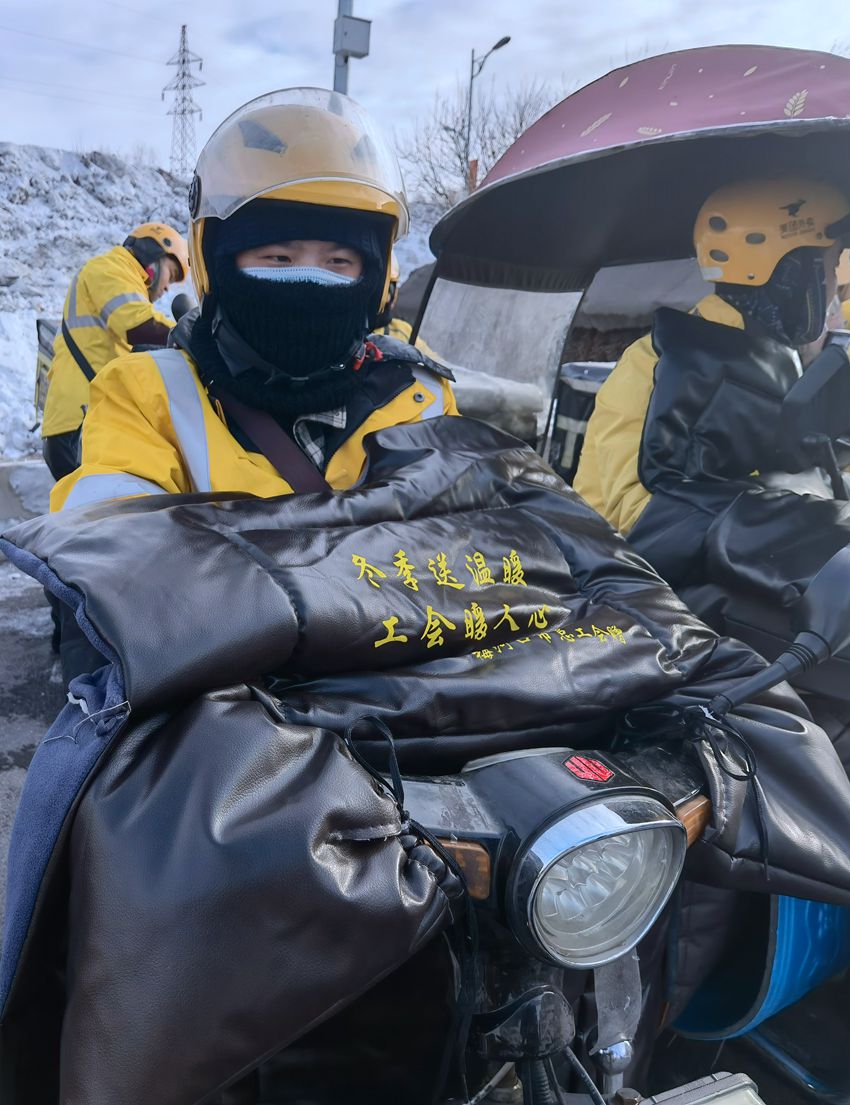 《工會暖人心》。莫春蔓 攝