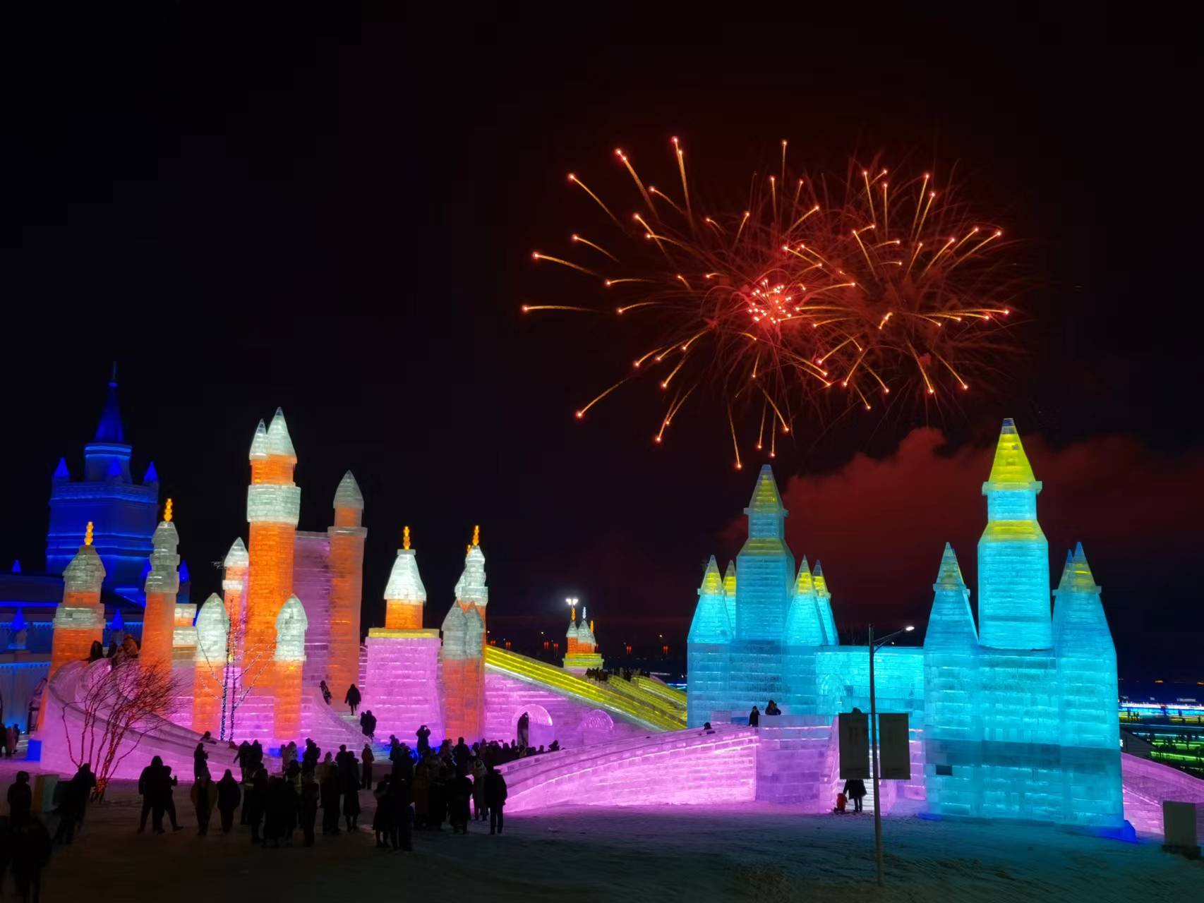 長春冰雪新天地。人民網李洋 攝