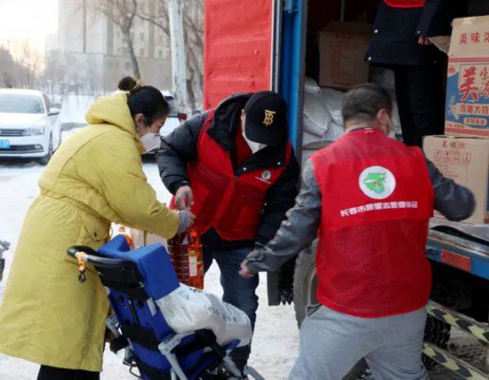 朝陽區“暖巢行動”溫暖獨居空巢老人。