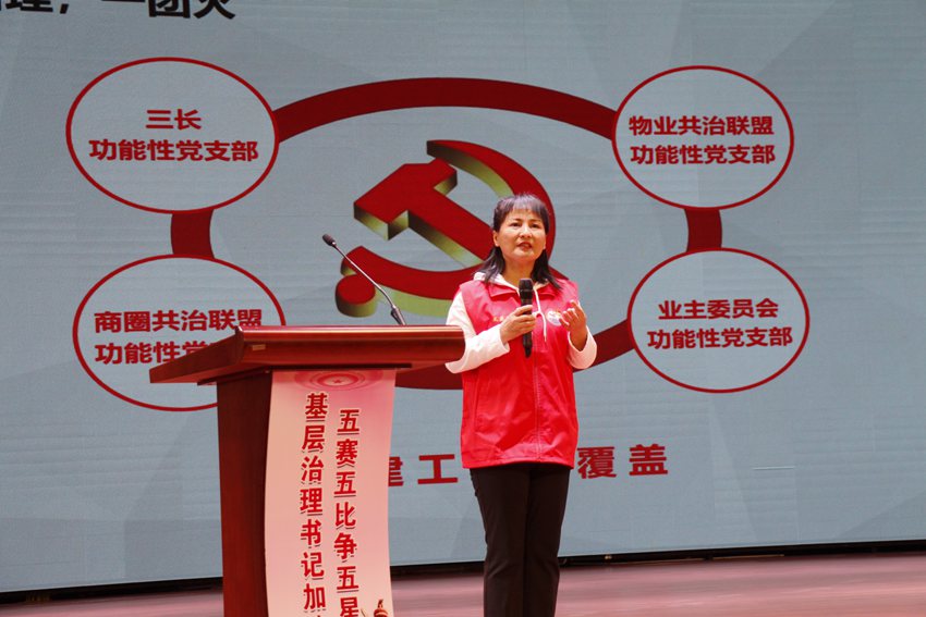 文苑社區黨委書記匯報