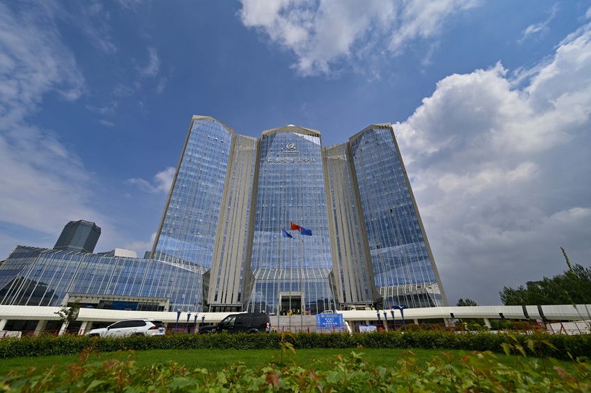 長春智慧法務(wù)區(qū)大廈。（資料圖片）