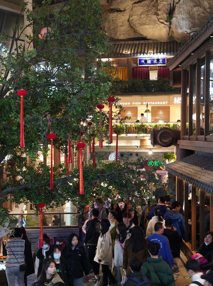 長春“這有山”文旅小鎮人氣十足。人民網 李洋攝