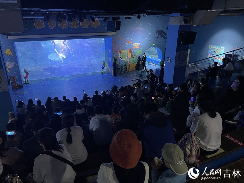 長春中泰海洋世界。人民網 李思玥攝
