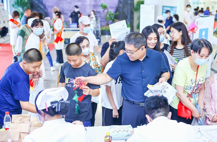 第二屆“治未病”三伏養生節活動現場。(王振東 攝)