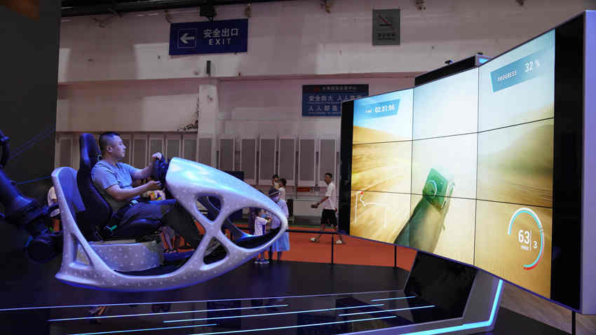 第20屆長春汽車博覽會(huì)今日啟幕。人民網(wǎng)記者李洋攝