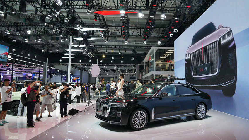 第20屆長春汽車博覽會(huì)今日啟幕。人民網(wǎng)記者李洋攝