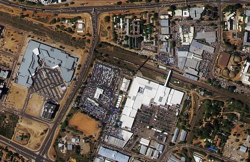 “吉林一號”一箭41星回傳“首圖”發布。（長光衛星供圖）