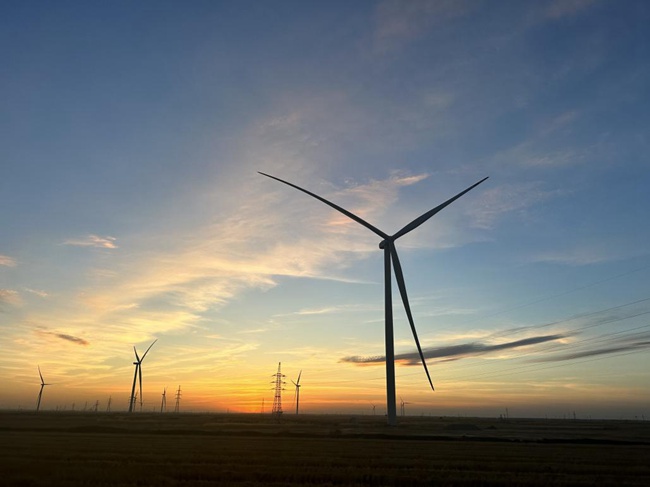 綠電伴著晚風,涌動著高質量發展的澎湃動能