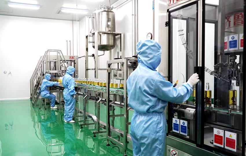 東鰲鹿業生產線。東鰲鹿業供圖