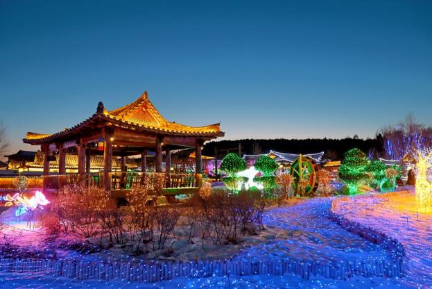 延吉朝鮮族民俗園。金洪石 攝