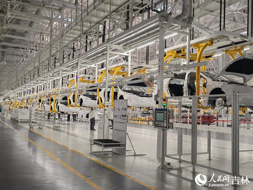 一汽紅旗制造中心繁榮廠區。 人民網記者 馬俊華攝（資料圖片）