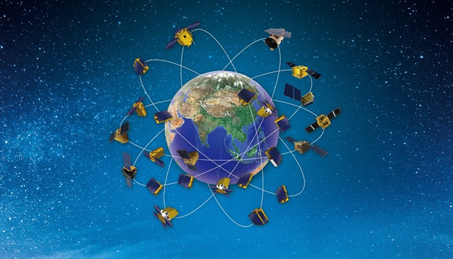 “吉林一號”星座組網(wǎng)示意圖