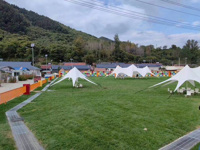 集安市鄉(xiāng)村振興示范區(qū)一景。