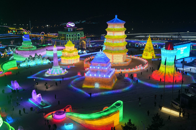 長春桂林路文旅街區人流如織。人民網記者 李洋攝