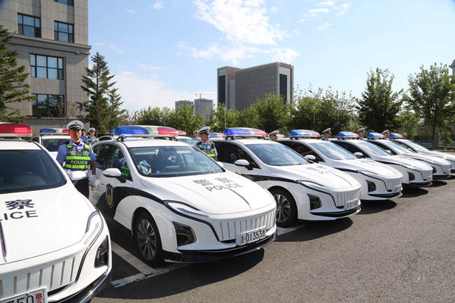 25日,長春市公安局社會面協同管控新機制正式啟動。孫康 攝