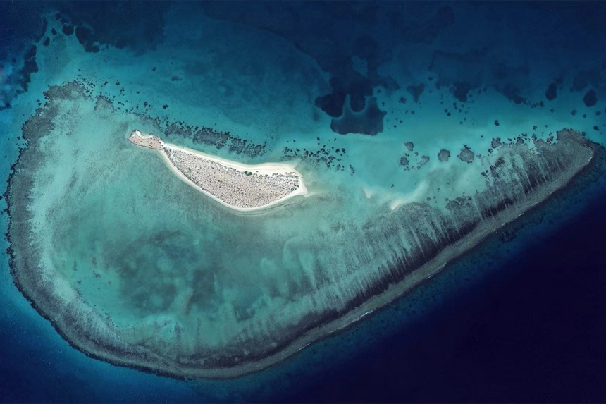 吉林一號寬幅02B05星發射當天獲取的圖像。長光衛星供圖