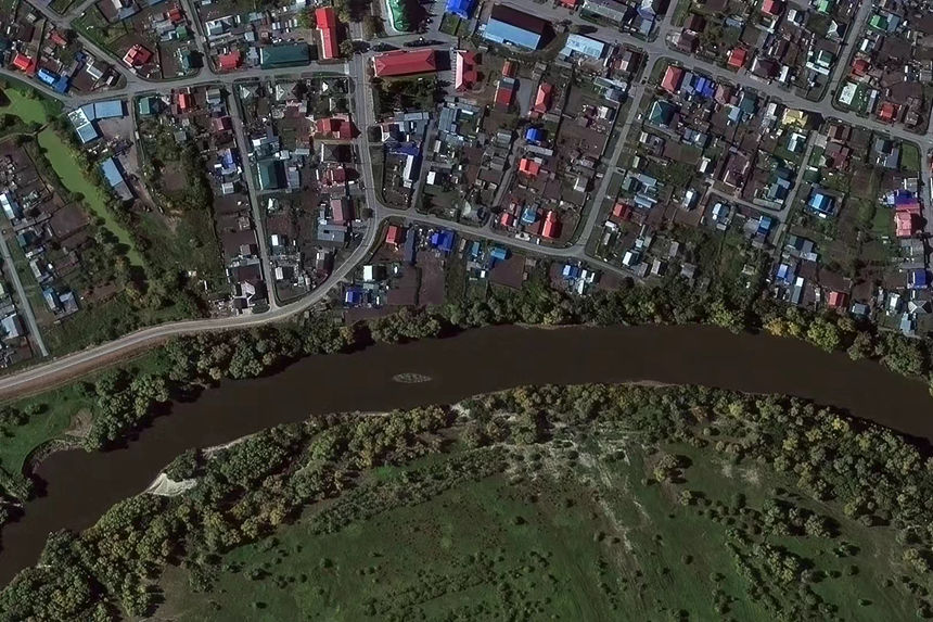 吉林一號寬幅02B04星發射當天獲取的圖像。長光衛星供圖