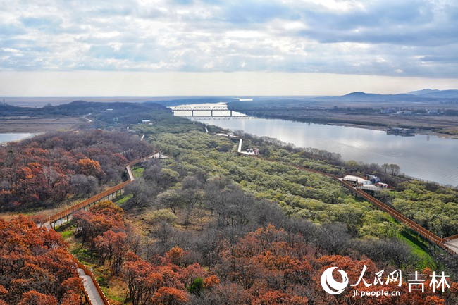 琿春防川風景區。人民網記者 李洋攝