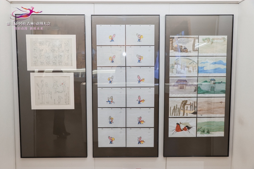 展覽作品。（吉林動畫學院供圖）