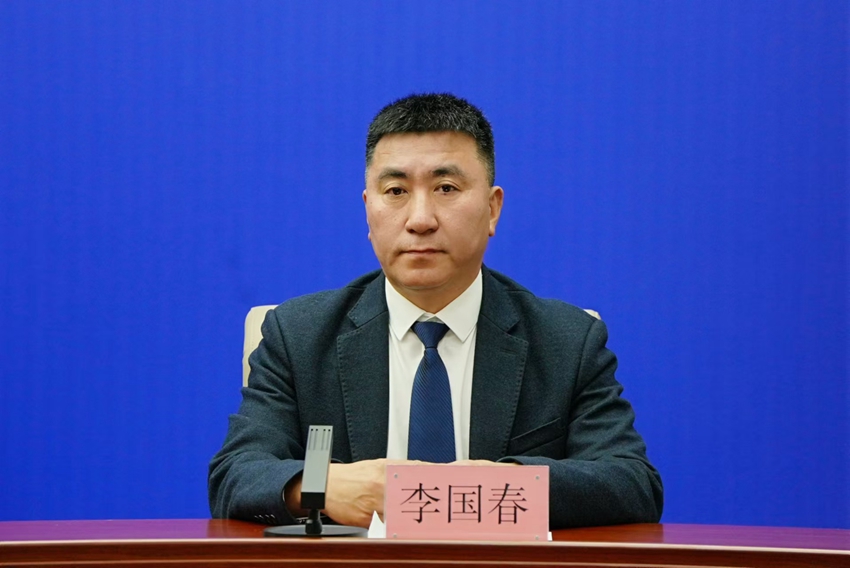 蓮花山滑雪場(chǎng)總經(jīng)理李國(guó)春。長(zhǎng)春市委宣傳部供圖