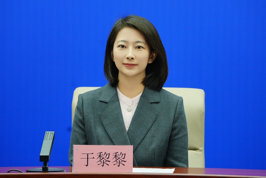 長春凈月高新區文化旅游和體育局副局長于黎黎。（長春市委宣傳部供圖）