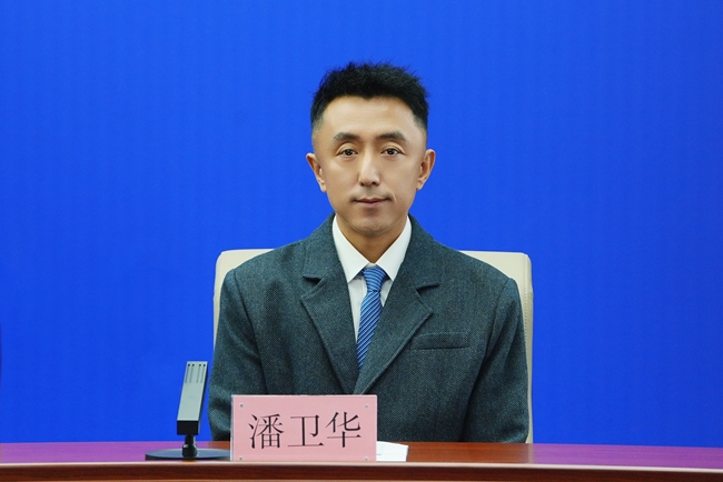 長春山丘文化發展有限公司總經理潘衛華。長春市委宣傳部供圖