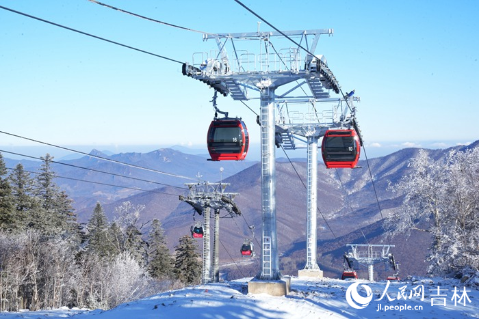 吉林北大湖美景如畫。人民網記者 李洋攝