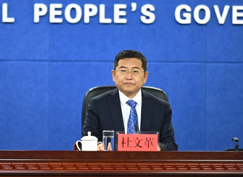 吉林省民政廳副廳長杜文革。（吉林發布）