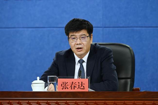 吉林省發(fā)改委副主任張春達(dá)。