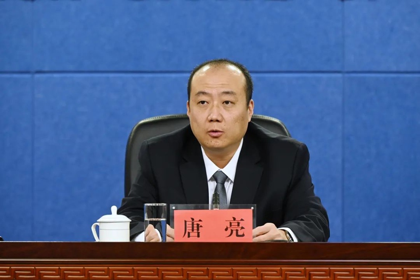 吉林省工信廳副廳長唐亮。（吉林發布）