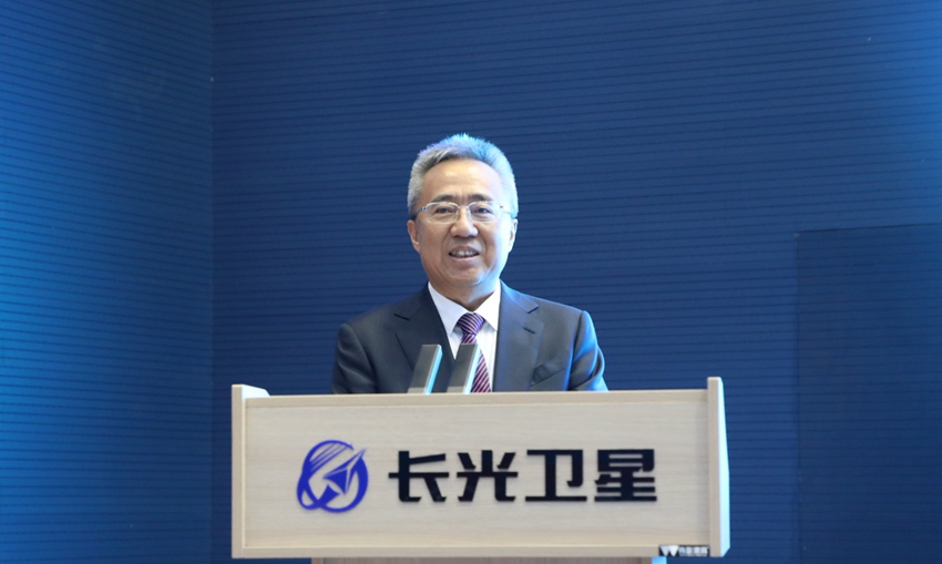 長春市委常委、政法委書記周賀講話。