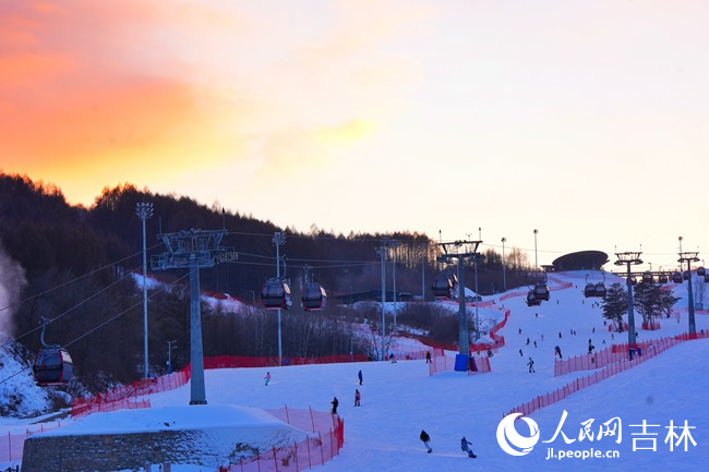 吉旅萬峰滑雪度假區。人民網記者 李洋攝