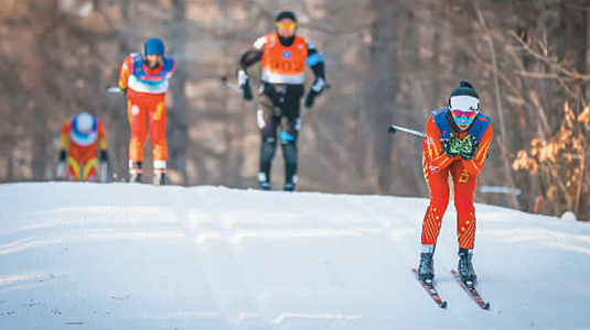 第22屆中國長春凈月潭瓦薩國際滑雪節開幕