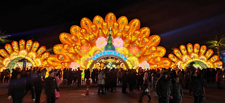 【組圖】2025遼源動(dòng)植物園迎春燈會(huì)光彩開幕！