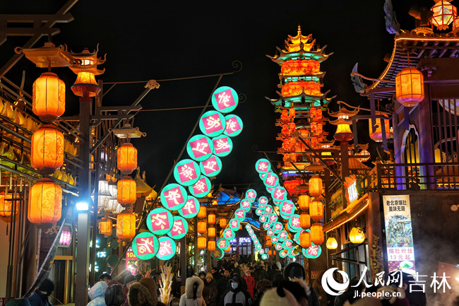 長(zhǎng)春桂林路商業(yè)街區(qū)。人民網(wǎng) 李洋攝