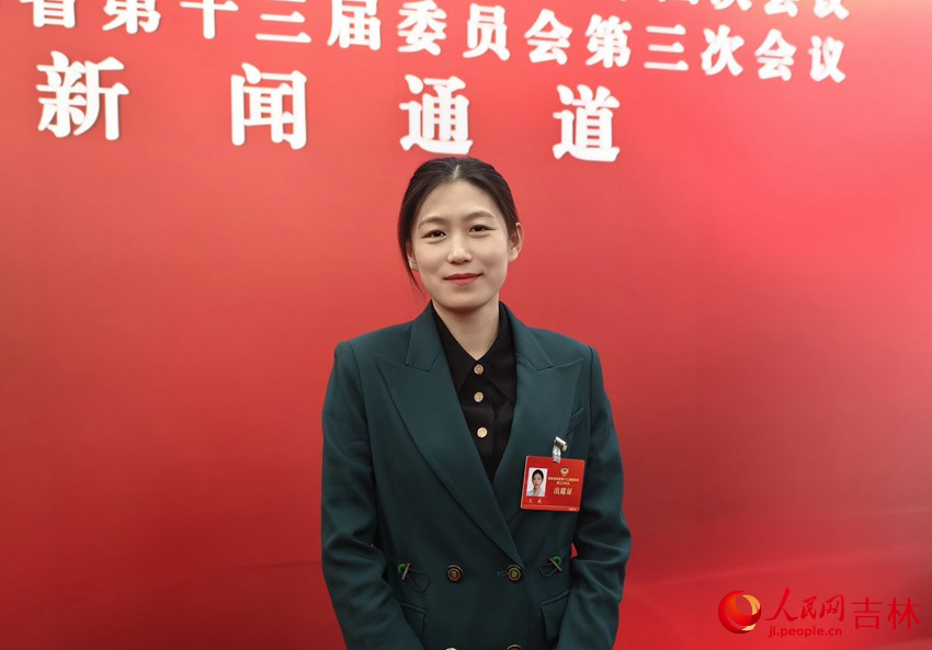 吉林省政協委員、教育自媒體長春教育八卦陣創始人王威。人民網記者 關思聰攝