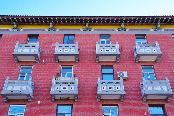 設計精巧的陽臺。人民網記者 李洋攝