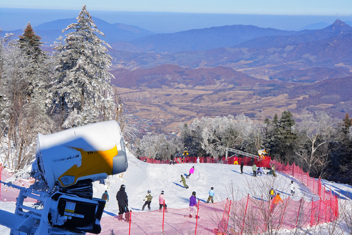 吉林北大湖滑雪度假區。人民網記者 李洋攝