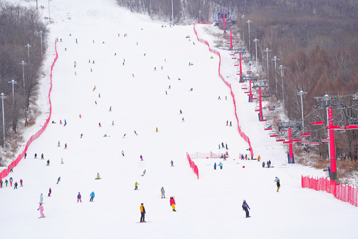 吉林北大湖滑雪度假區。人民網記者 李洋攝