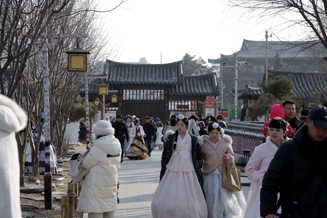 中國朝鮮族民俗園。