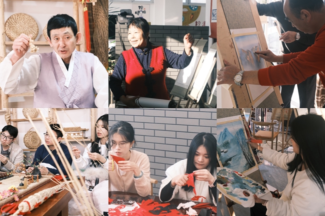 實踐隊探秘非遺。