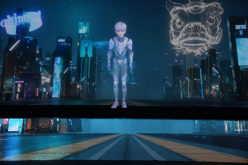 白澤的奇幻旅程。人民網記者 李洋攝