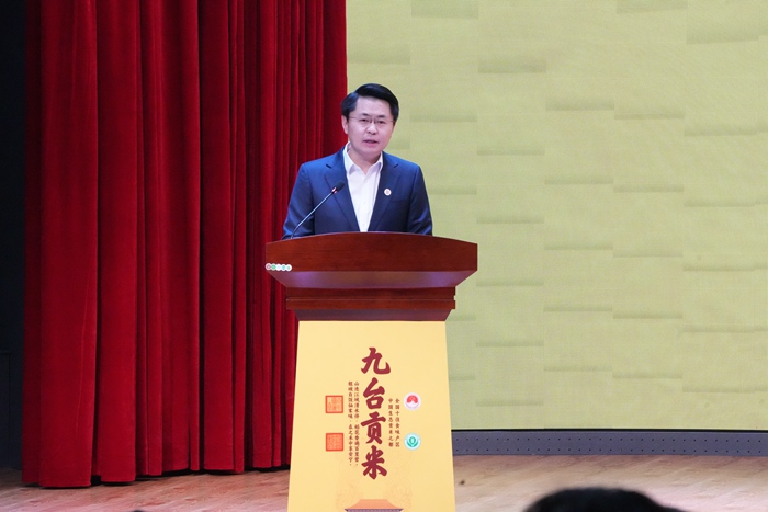 九臺區委書記陳亮。人民網記者 李洋攝