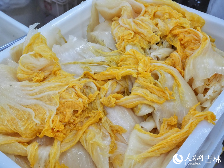 東北酸菜。人民網記者 李洋攝