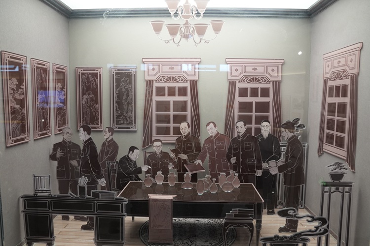 《城市之光——先生北上》展廳。人民網記者 李洋攝