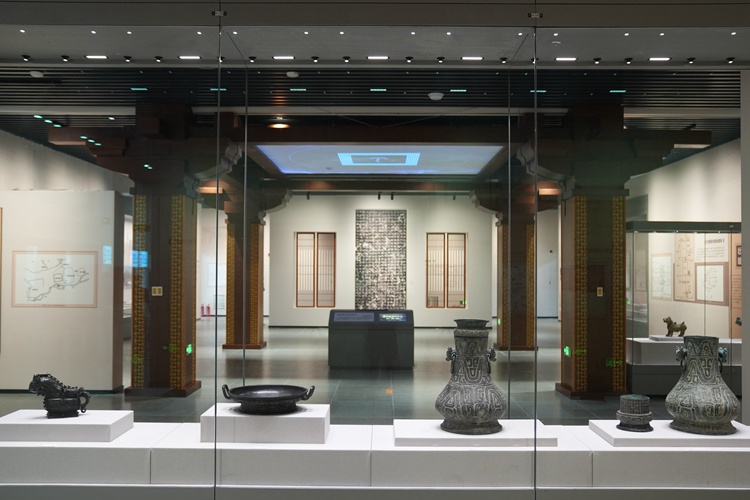 《古都對話》臨展。人民網記者 李洋攝